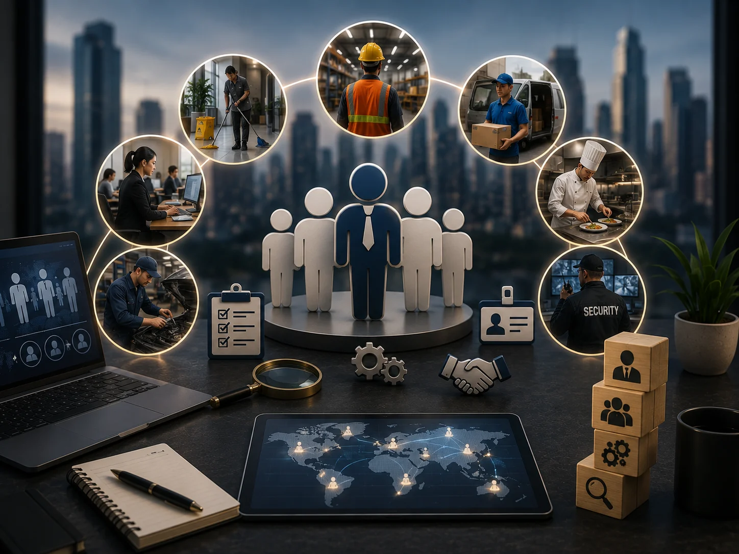 Manpower services